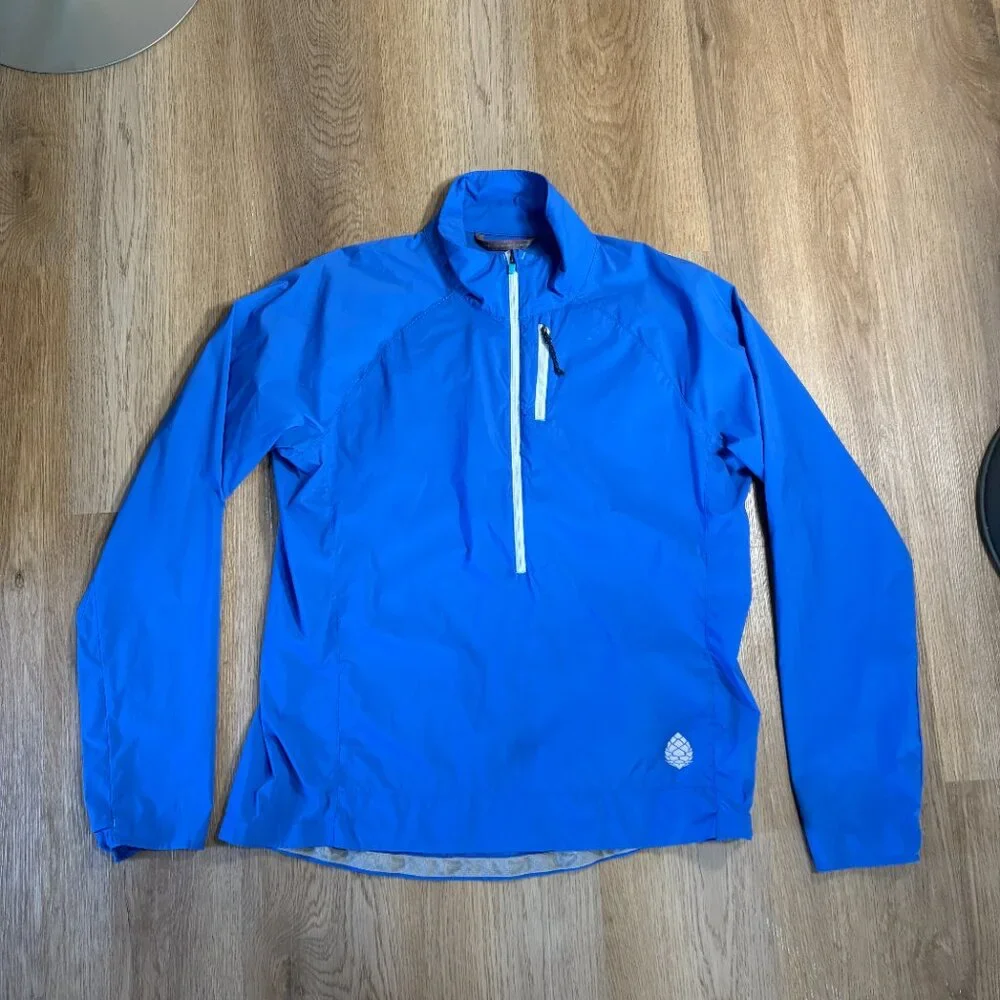 Stio women's Second Light Pullover blue XL 1/2 zip lightweight DWR jacket layer - Picture 5 of 9